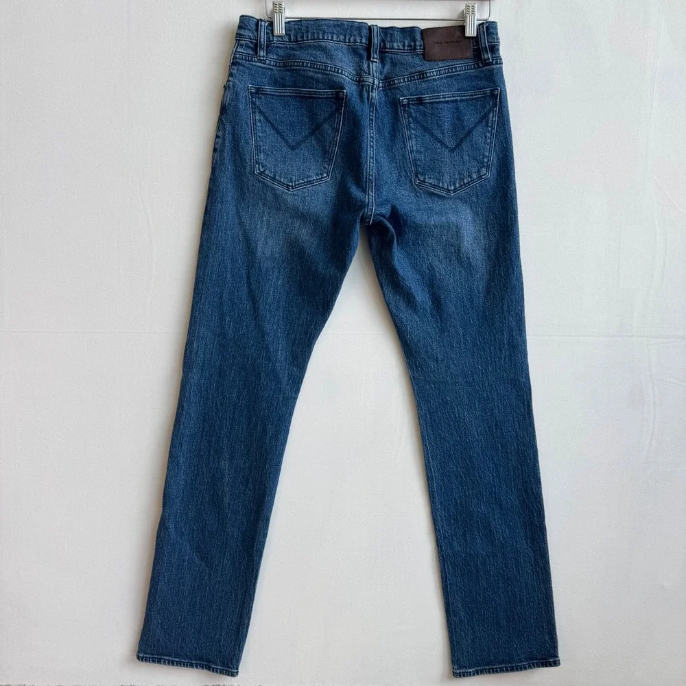 John Varvatos Regular Fit Blue Denim Jeans Mens Size 30 - Picture 4 of 11